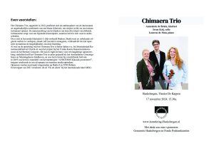 Chimaera trio Programma1kopie