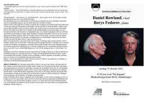 '25-10-02 programmaboekje Daniel Rowland & Borys Fedorov a